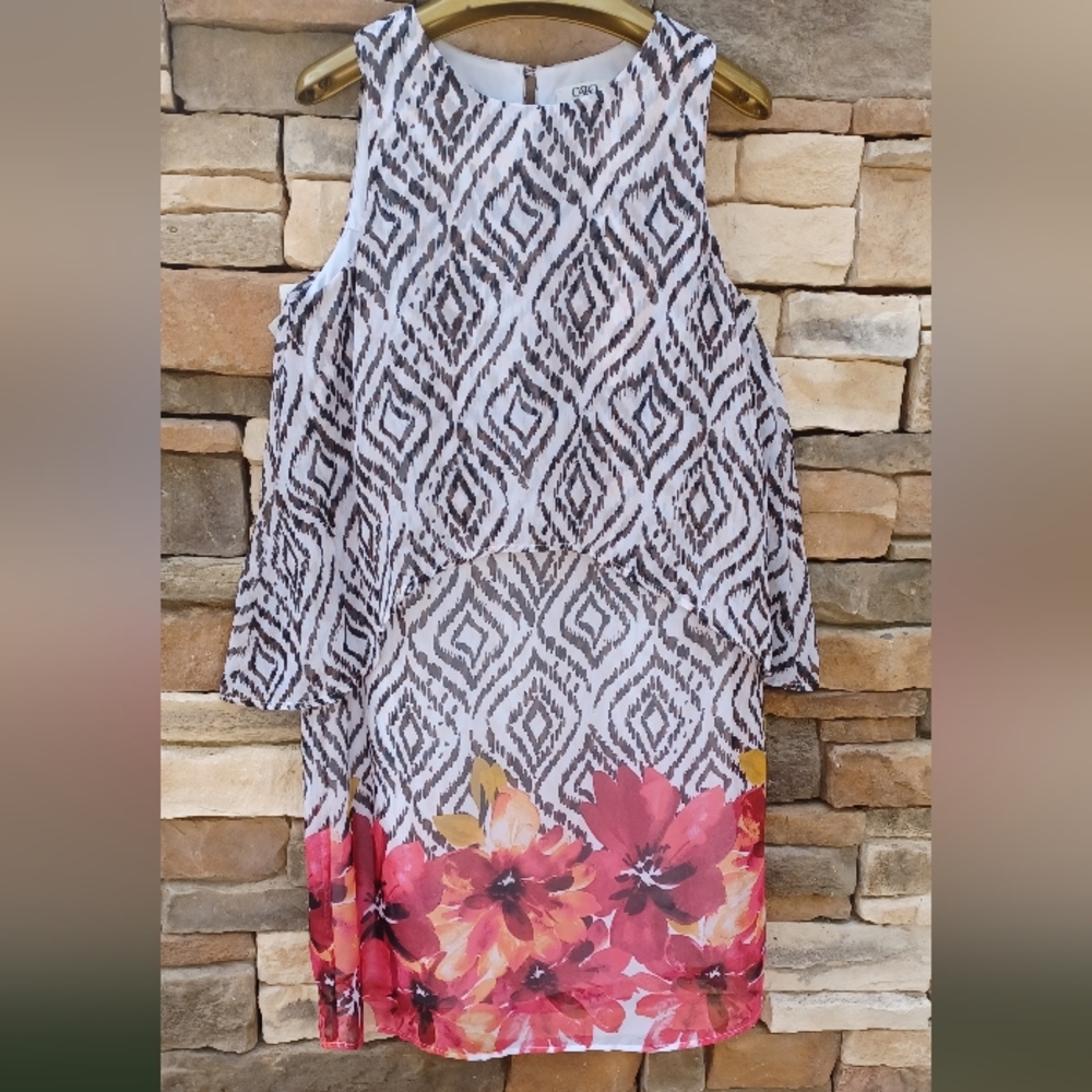 Ladies Sleeveless Easter Dress Sz Small